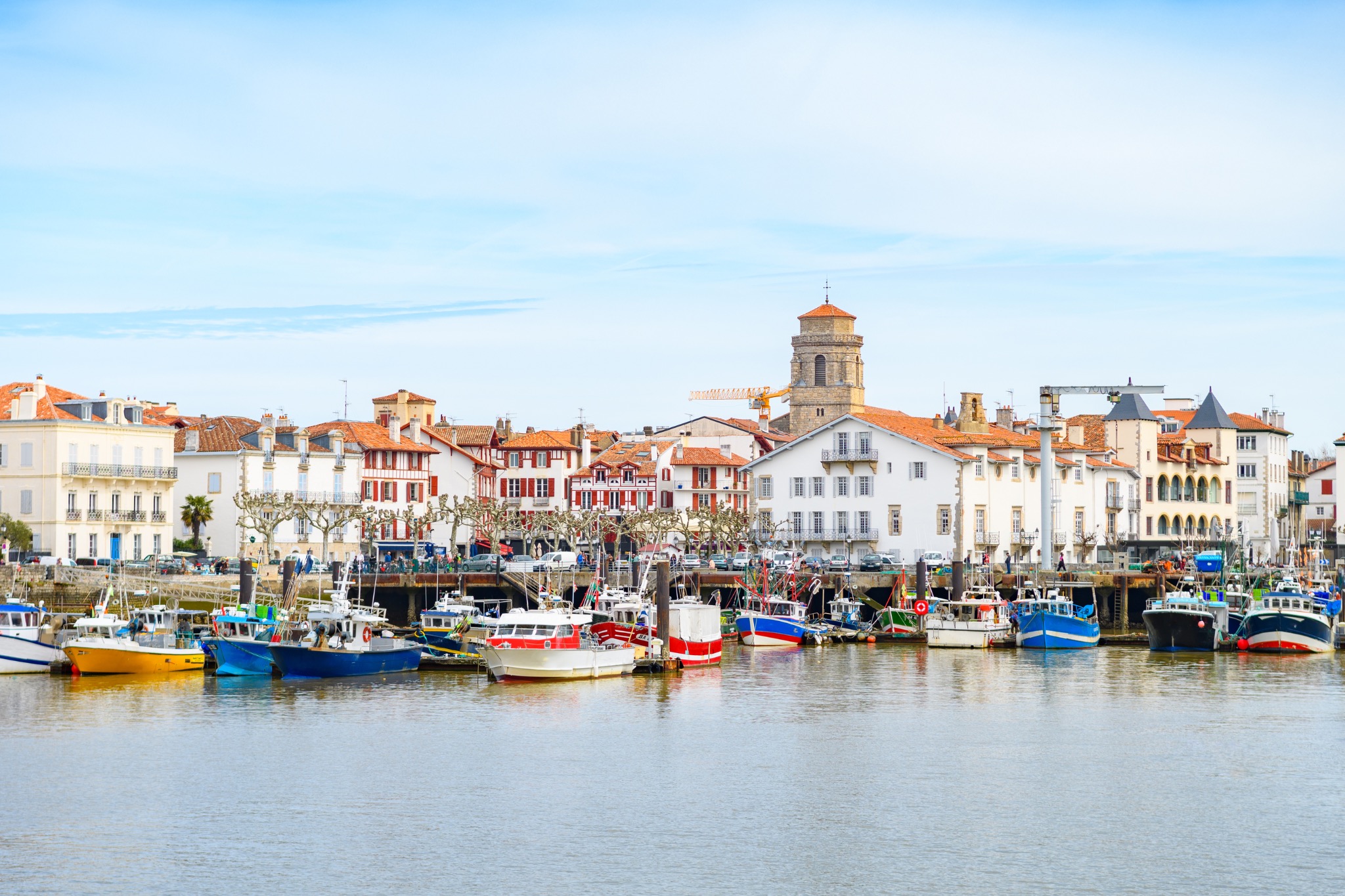 The waterfront at Saint-Jean-de-Luz